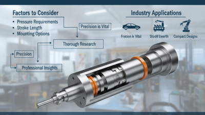 2026 How to Choose the Right Compact Hydraulic Cylinder?