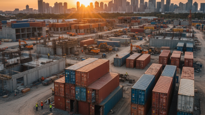 Best Construction Site Storage Containers for Global Buyers?