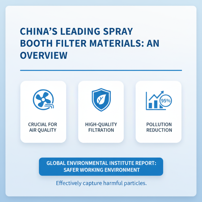 China Best Spray Booth Filter Material for Superior Air Quality?