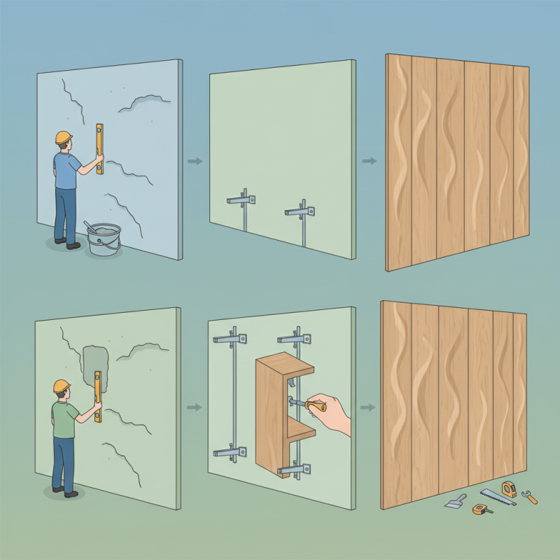 How to Install WPC Fluted Wall Panel on Uneven Walls Easily?