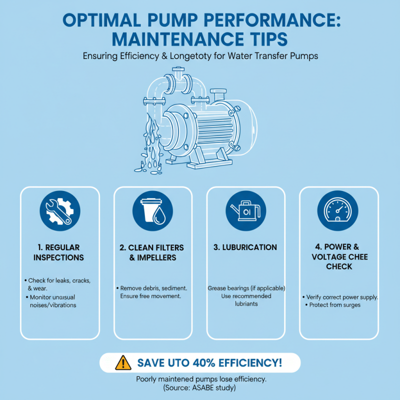 How to Choose the Best Water Transfer Pump for Your Needs?
