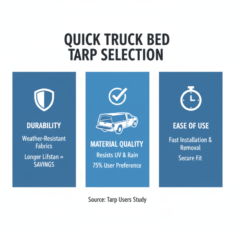 Top 5 Tips for Choosing Quick Tarp For Truck Bed?