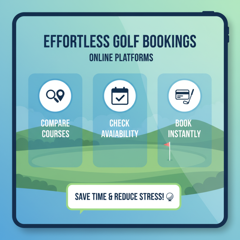 How to Make Golf Booking Easy and Stress Free?