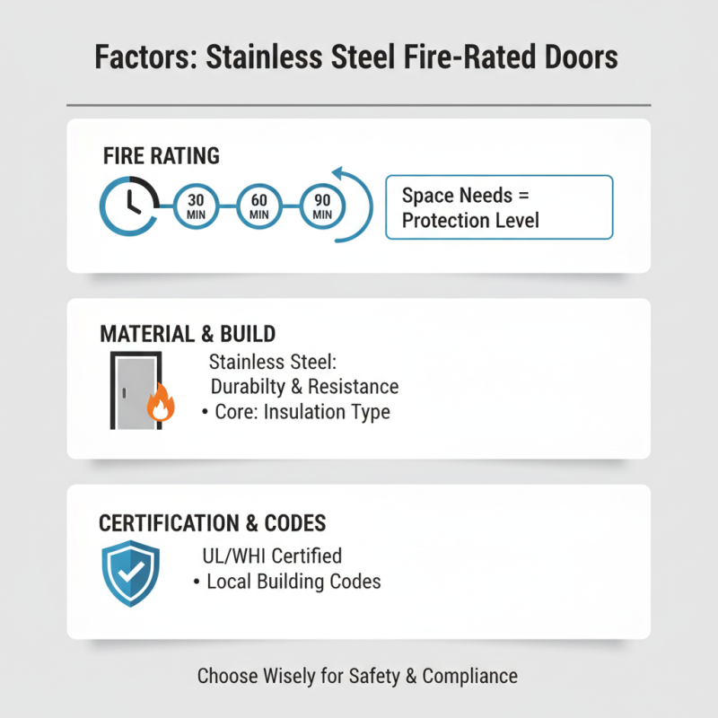 How to Choose the Best Stainless Steel Fire Rated Door for Your Needs?