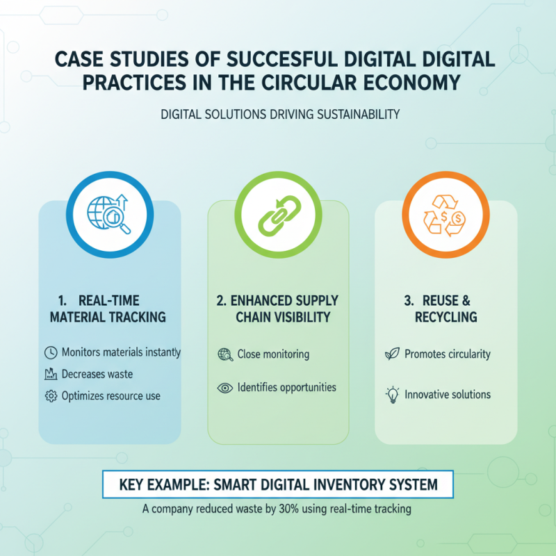 Top Digital Solutions for Circular Economy Best Practices?