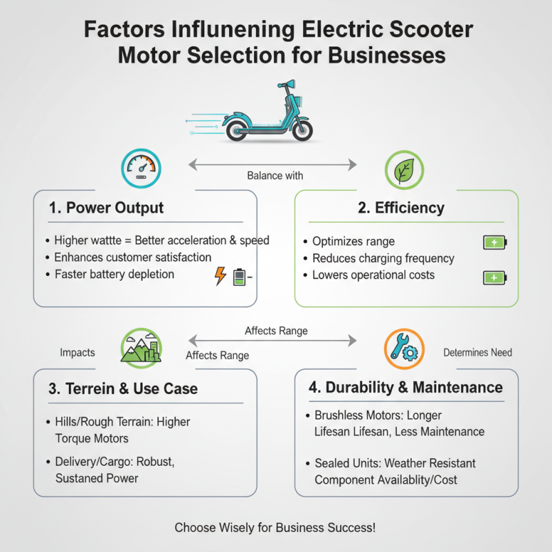 Why Choose the Right Electric Scooter Motors for Your Business?