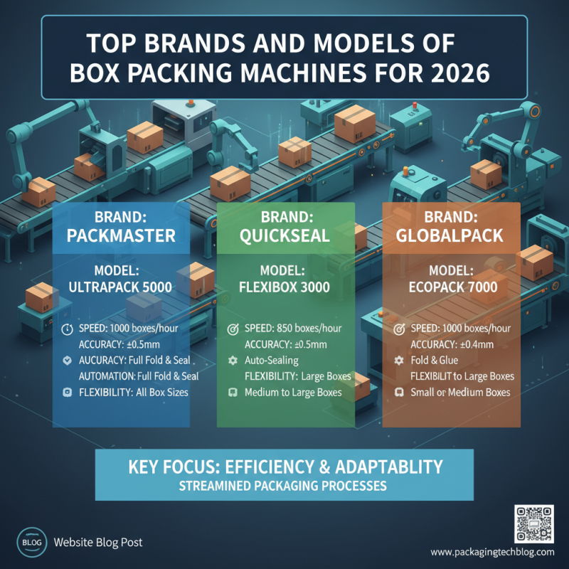2026 Best Box Packing Machine for Efficient Packaging Solutions?