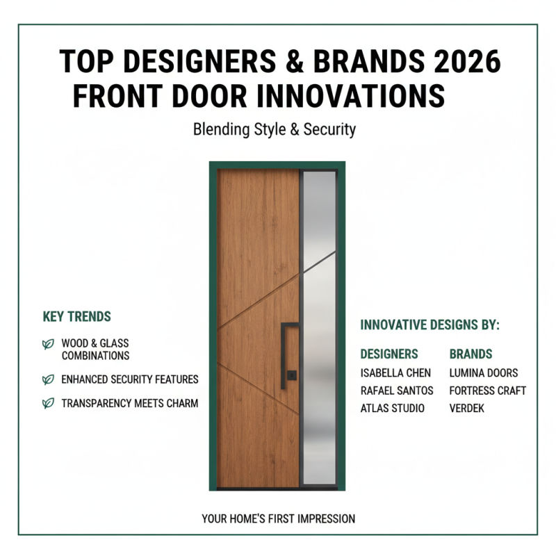 2026 Best Wood and Glass Front Door Designs for Your Home?