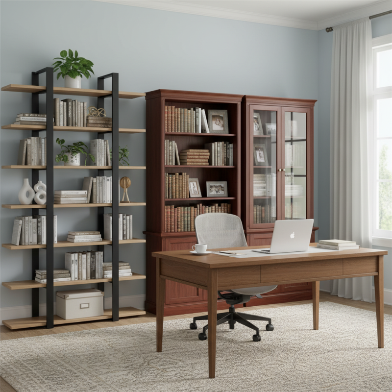 Why Choose the Right Bookcase for Your Home Office Needs?