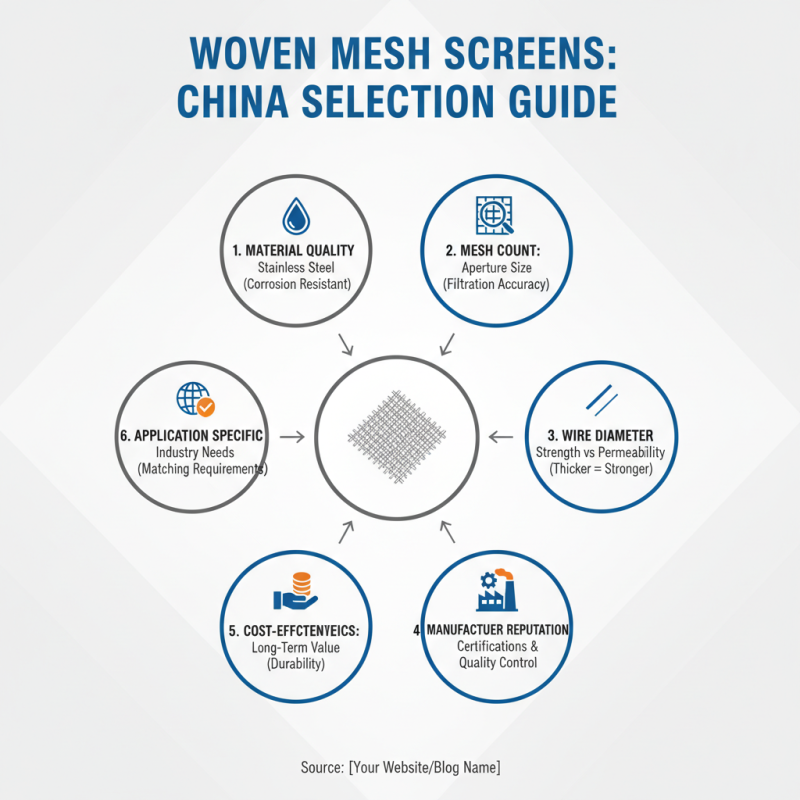 China Best Woven Mesh Screen Options for Your Needs?