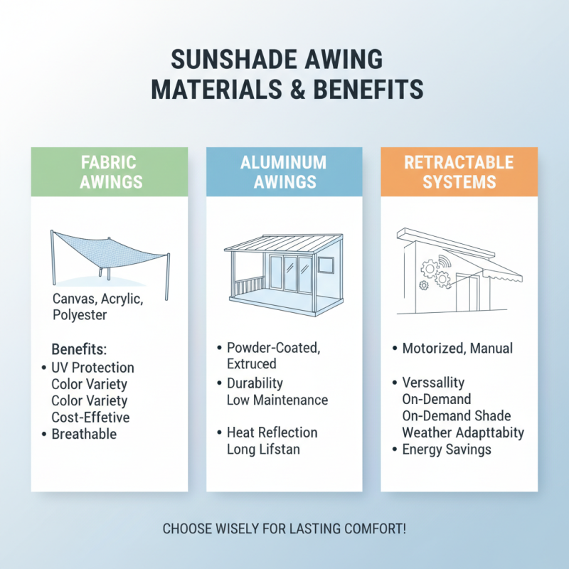 How to Choose the Perfect Sunshade Awning for Your Outdoor Space?