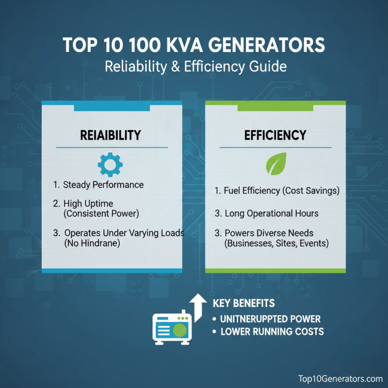 Top 10 Best 100 Kva Generators for Global Buyers in 2026?