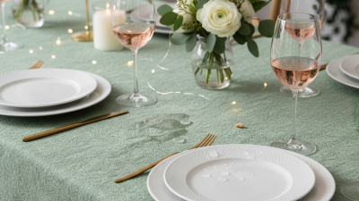 How to Choose the Best Disposable Tablecloth for Your Event