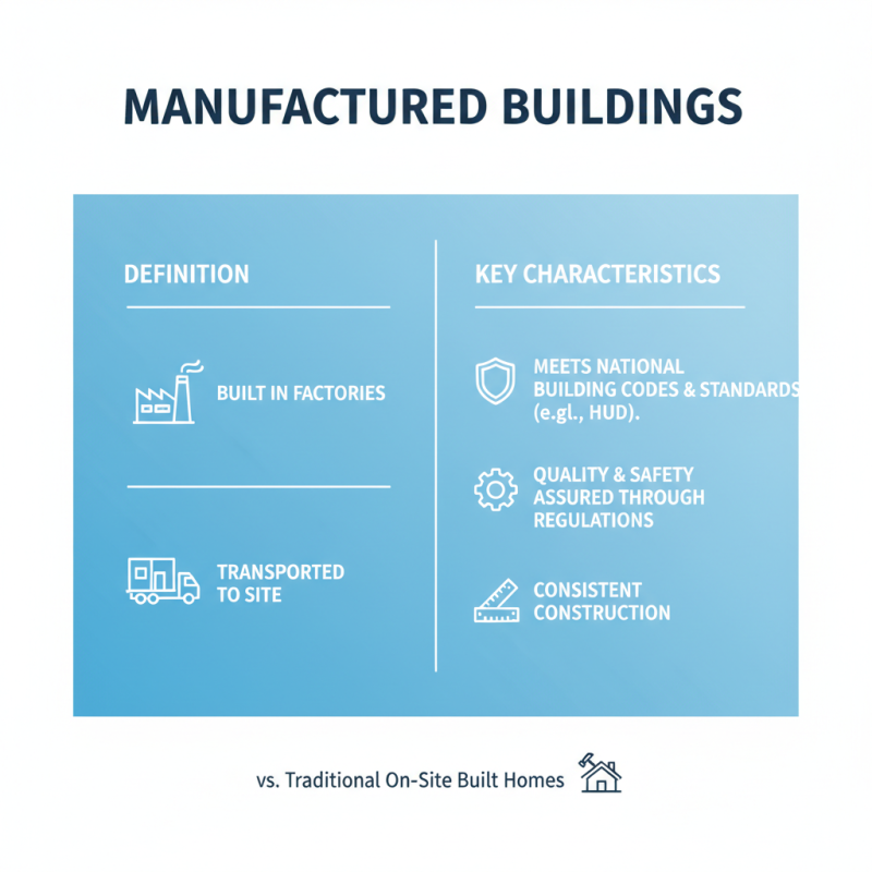 What is a Manufactured Building and How is it Different from Traditional Homes?