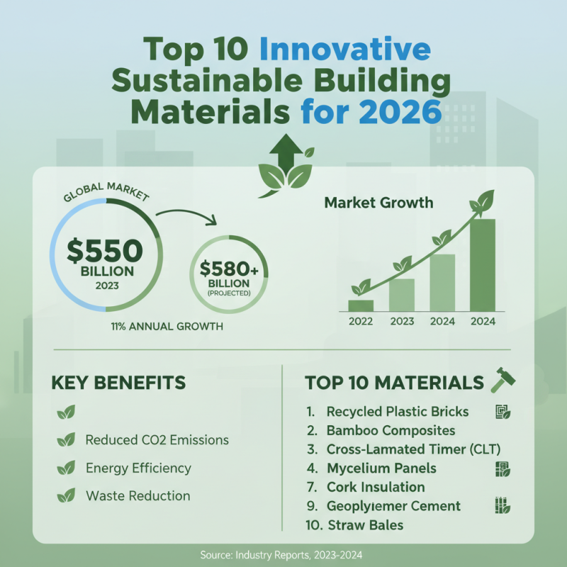 Top 10 Innovative Sustainable Building Materials for 2026?