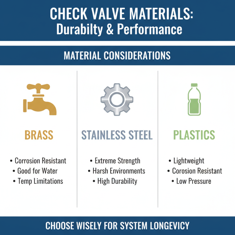 What to Look for When Buying a Check Valve?