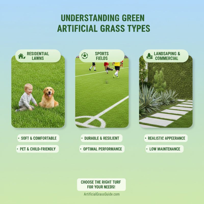 How to Choose the Best Green Artificial Grass for Your Needs?