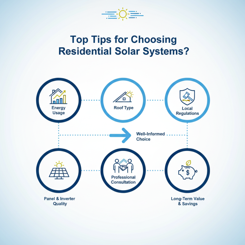 Top Tips for Choosing Residential Solar Systems?