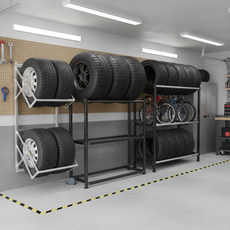 How to Choose the Best Tire Storage Rack for Your Needs?