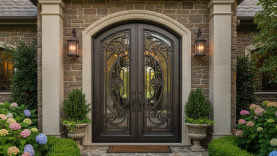 Top Wrought Iron Front Doors for Your Home Exterior Design?