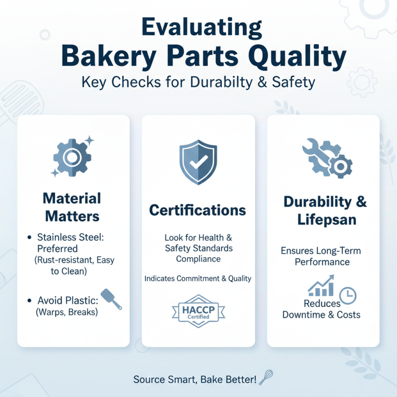 How to Source Quality Bakery Parts for Your Business?