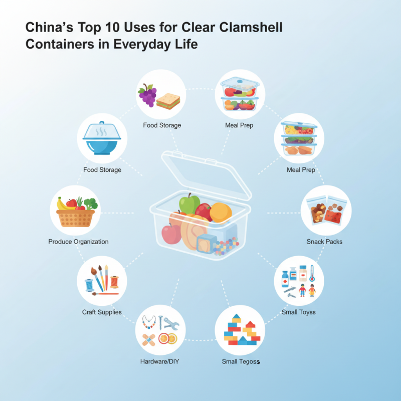 China Top 10 Uses for Clear Clamshell Containers in Everyday Life?