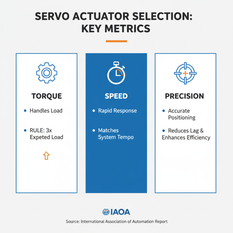 How to Choose the Right Servo Actuators for Your Project?