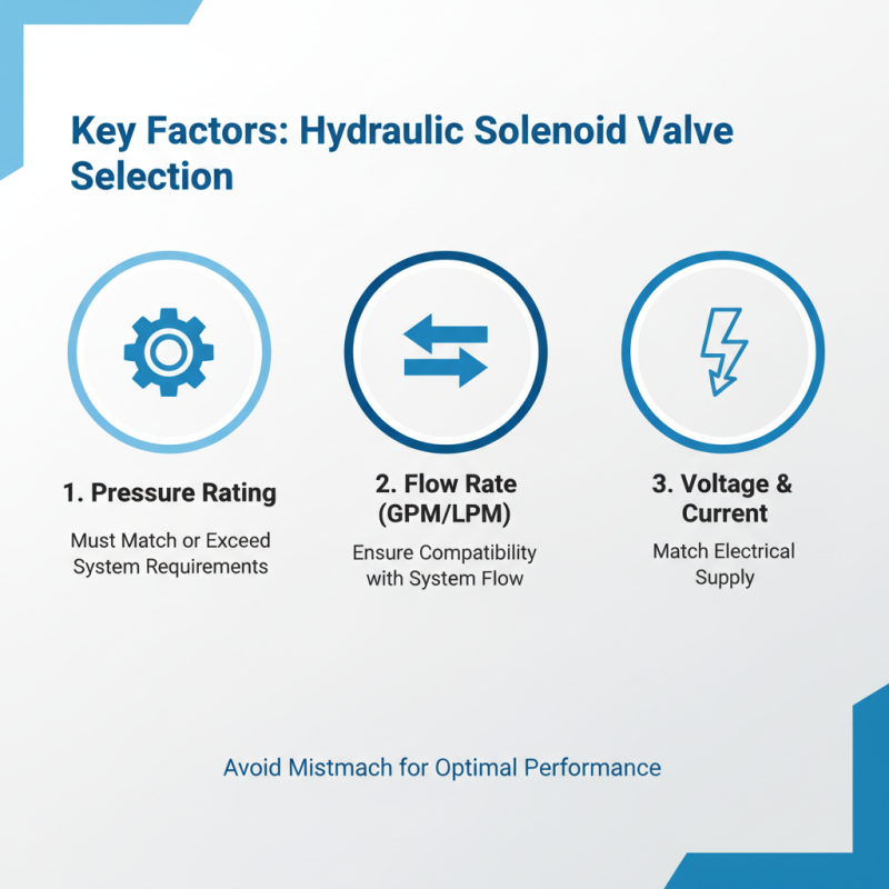 How to Choose the Right Hydraulic Solenoid Valves for Your System?
