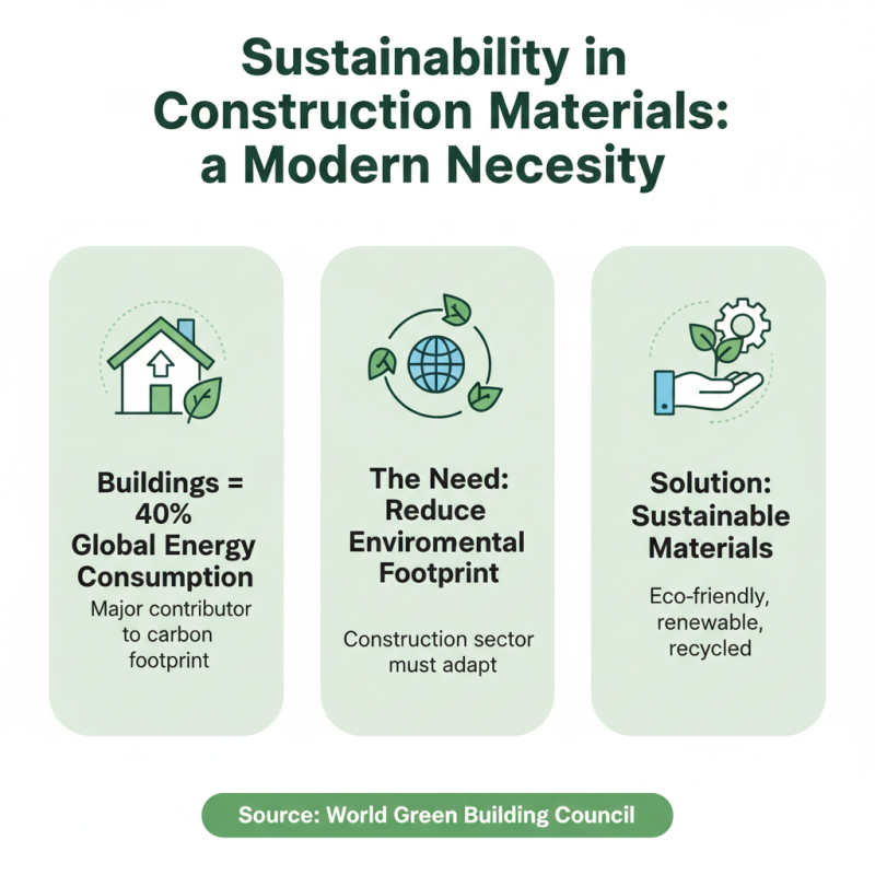 What is the Importance of Construction Materials in Modern Building Techniques?