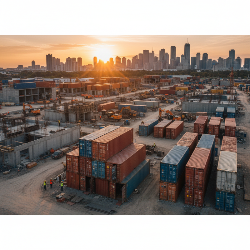 Best Construction Site Storage Containers for Global Buyers?