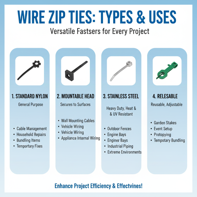Why Choose Wire Zip Ties for Your Next Project?