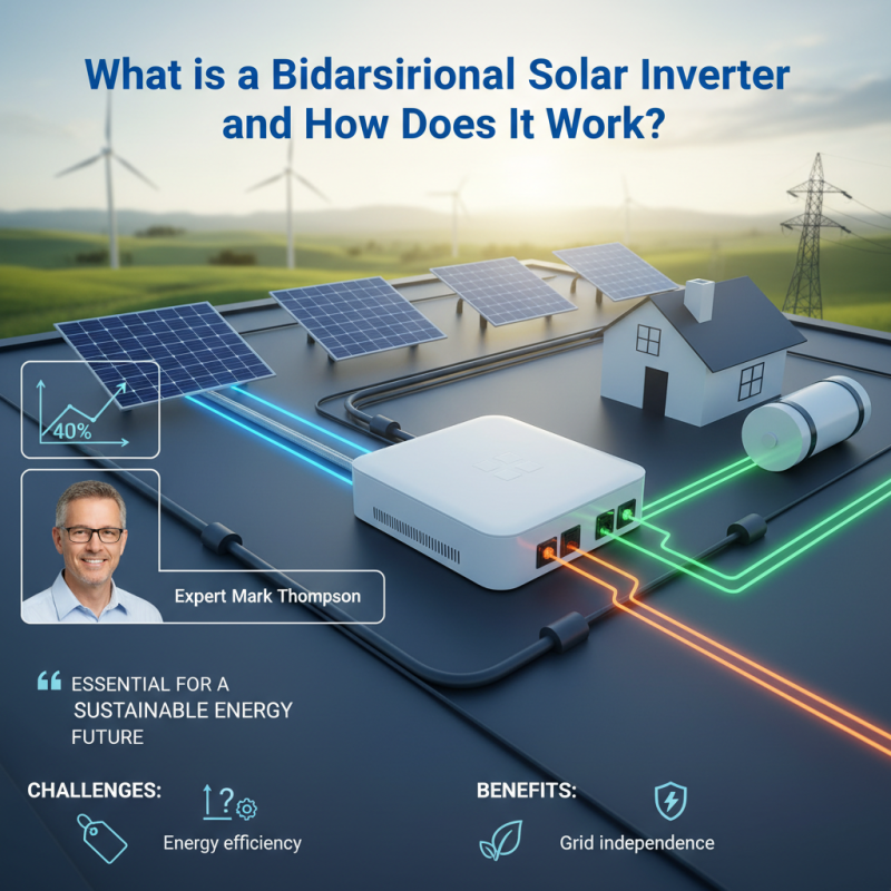 What is a Bidirectional Solar Inverter and How Does It Work?