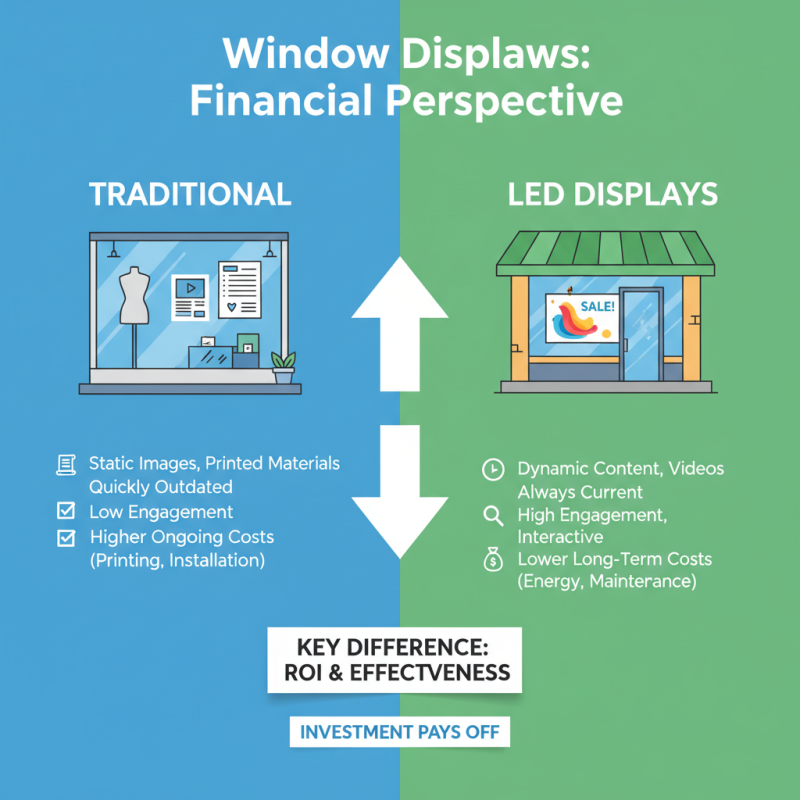 Top 10 Benefits of LED Window Displays for Retail Businesses