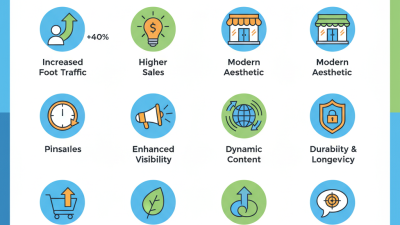 Top 10 Benefits of LED Window Displays for Retail Businesses