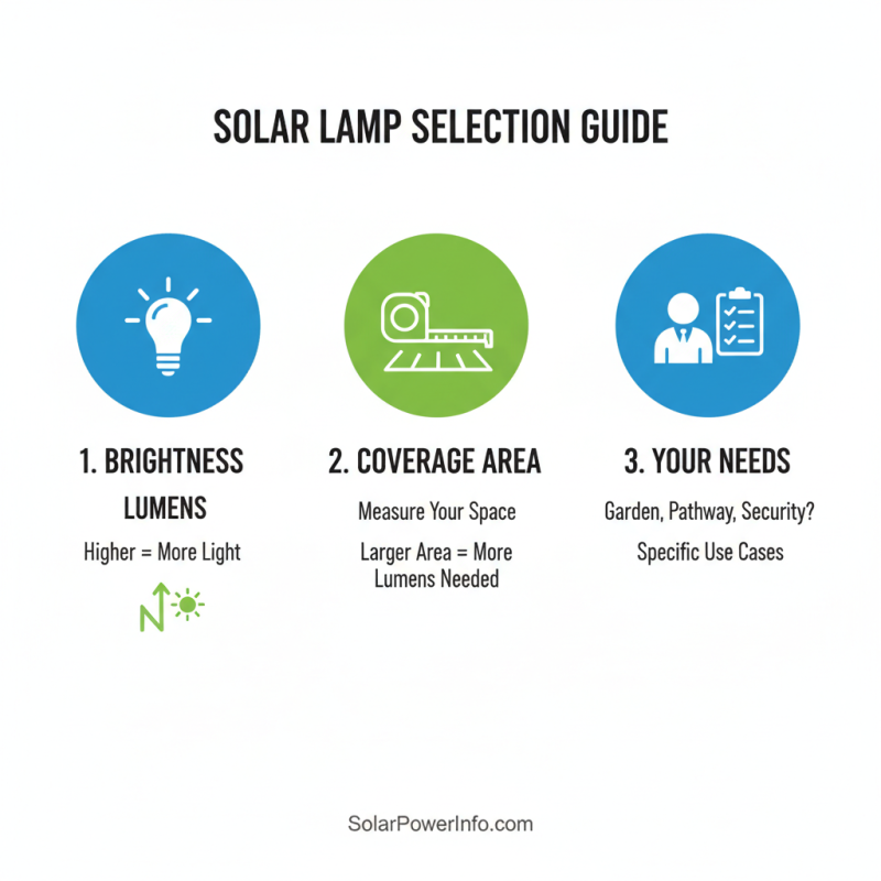 How to Choose the Best Solar Lamp for Your Needs in 2026?