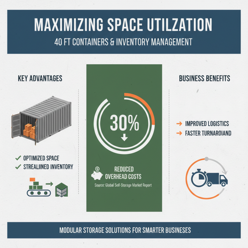 Top 10 Benefits of Using 40 ft Storage Container for Your Business?