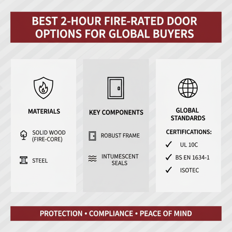 Best 2 Hour Fire Rated Door Options for Global Buyers?