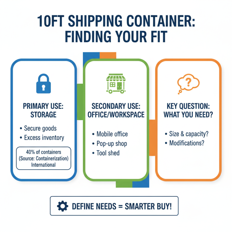 How to Buy a 10ft Shipping Container for Your Needs?