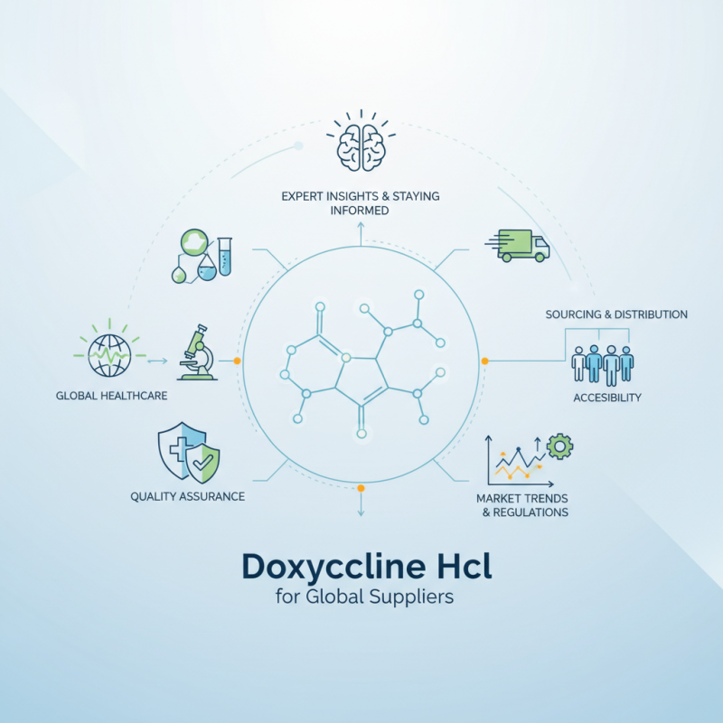 What to Know About Doxycycline Hcl for Global Suppliers?