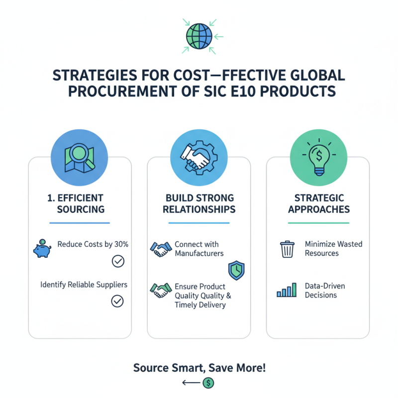 Discover the Best Deals on SIC E10 Products for Global Sourcing?