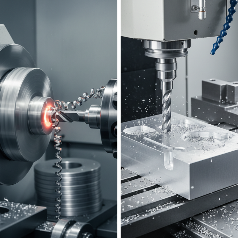 How to Identify the Difference Between CNC Turning and CNC Milling?