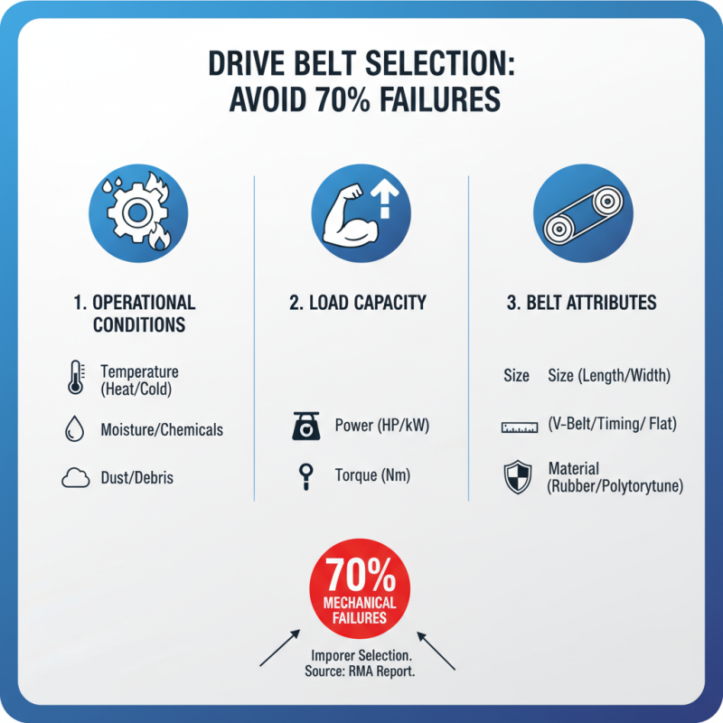 How to Choose the Best Rubber Drive Belts for Your Needs?