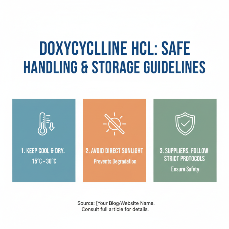 What to Know About Doxycycline Hcl for Global Suppliers?