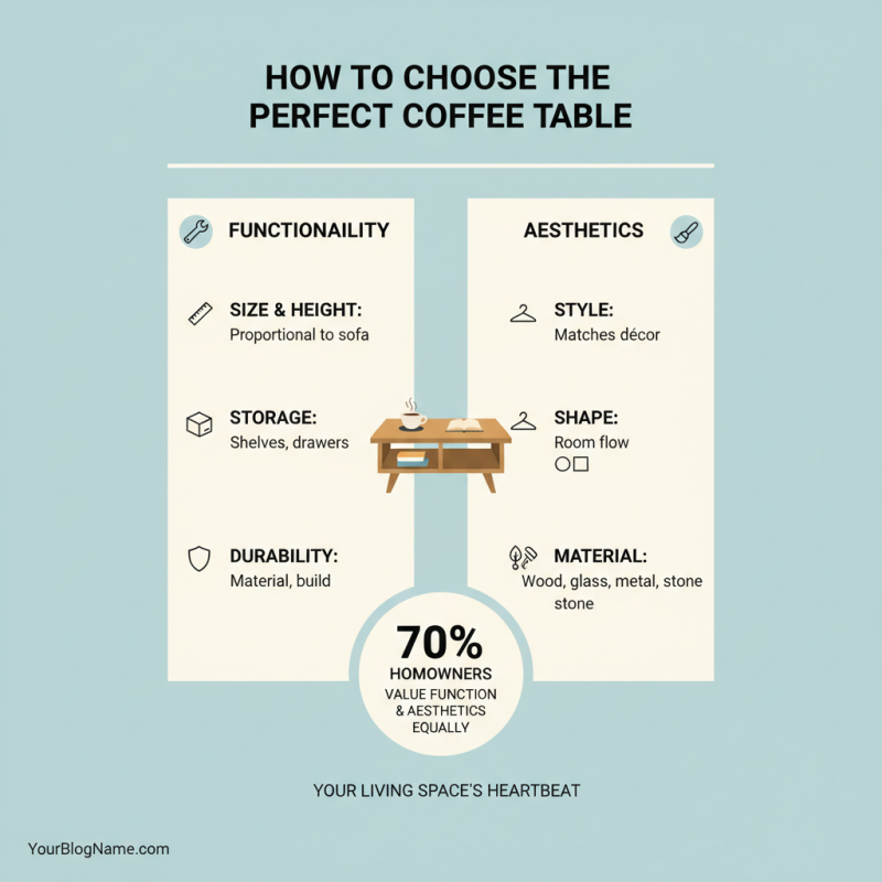 2026 Top Home Furniture Coffee Table Designs Buyers Guide?