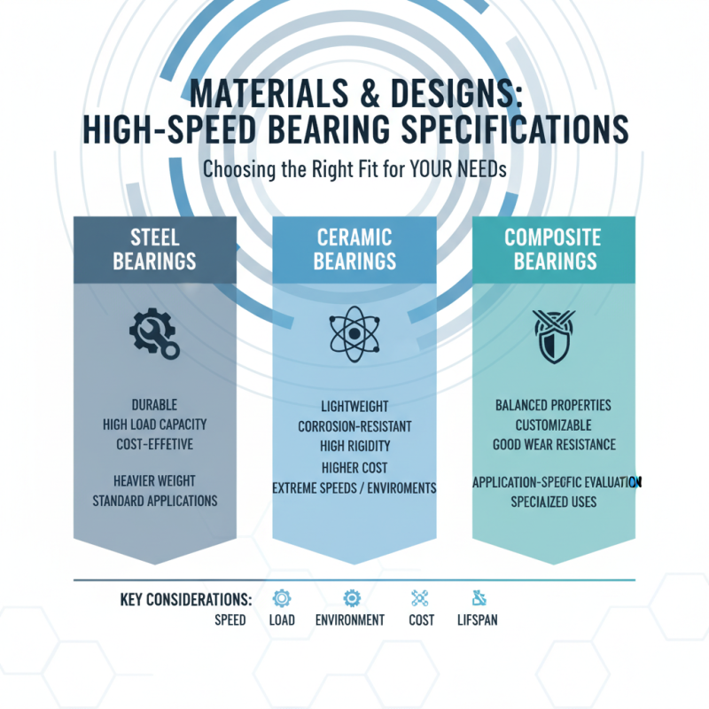 How to Choose High-Speed Bearings Custom Service for Your Needs?