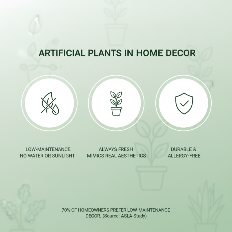How to Choose Artificial Plant Decor for Your Home?