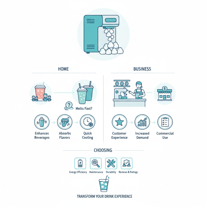 Why Choose a Nugget Ice Maker for Your Home or Business?