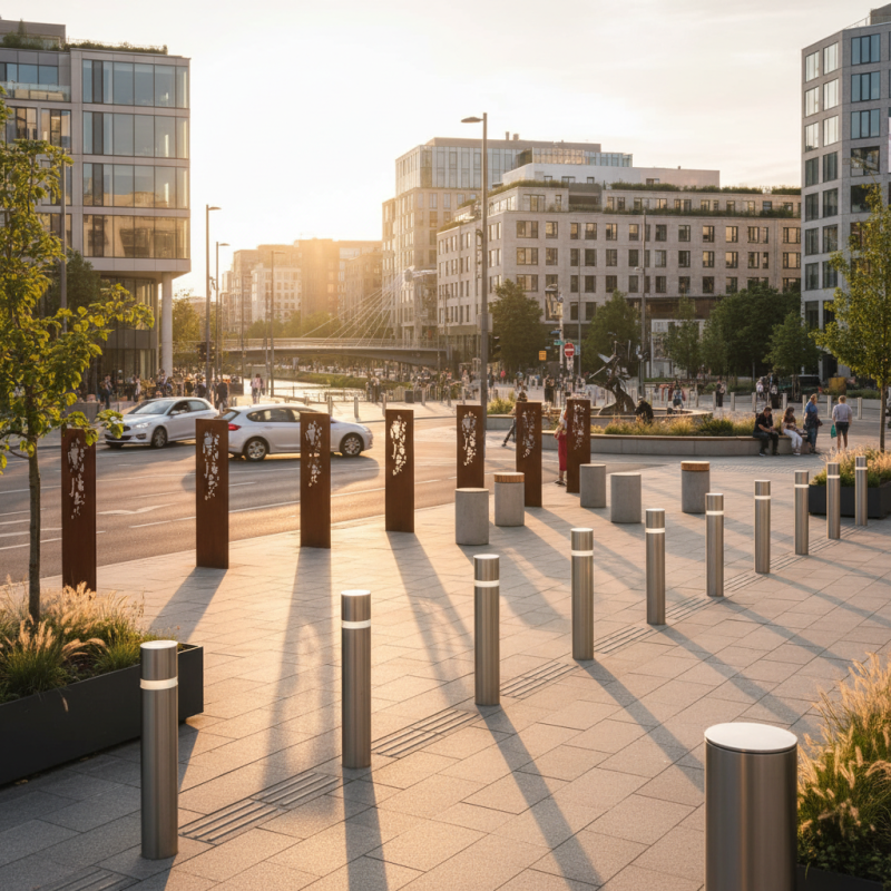Why Parking Bollards Are Essential for Modern Urban Safety?