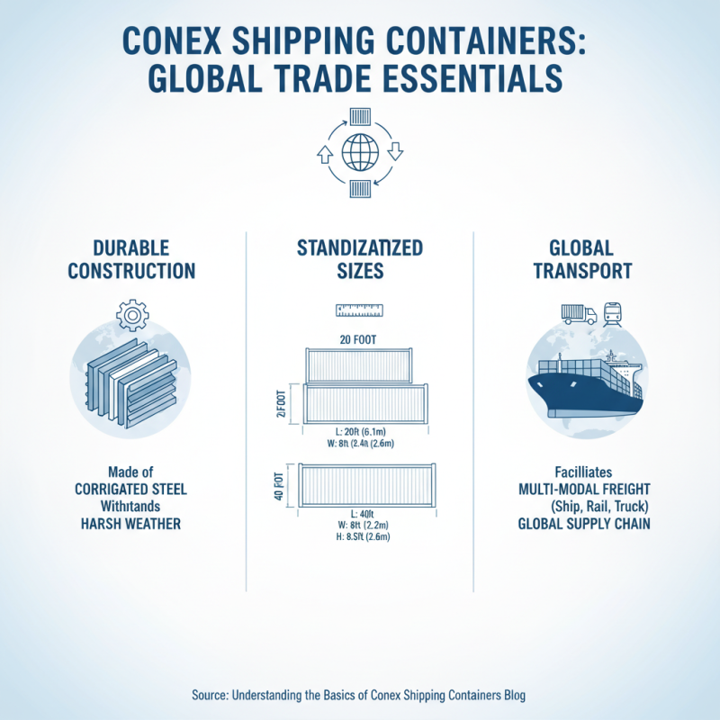 How to Import Conex Shipping Containers for Global Trade?
