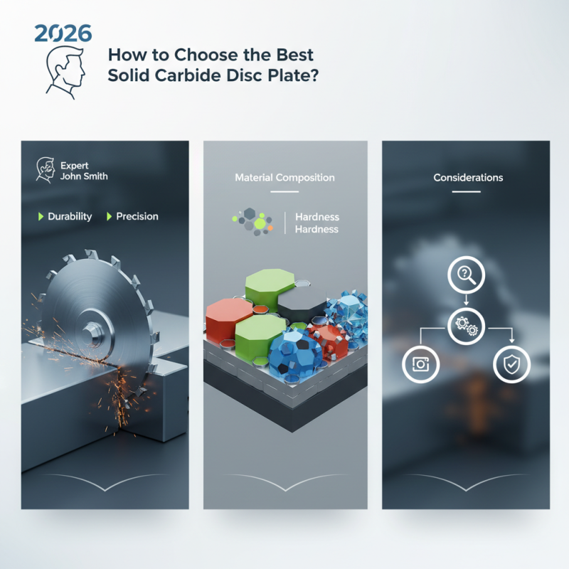 2026 How to Choose the Best Solid Carbide Disc Plate?